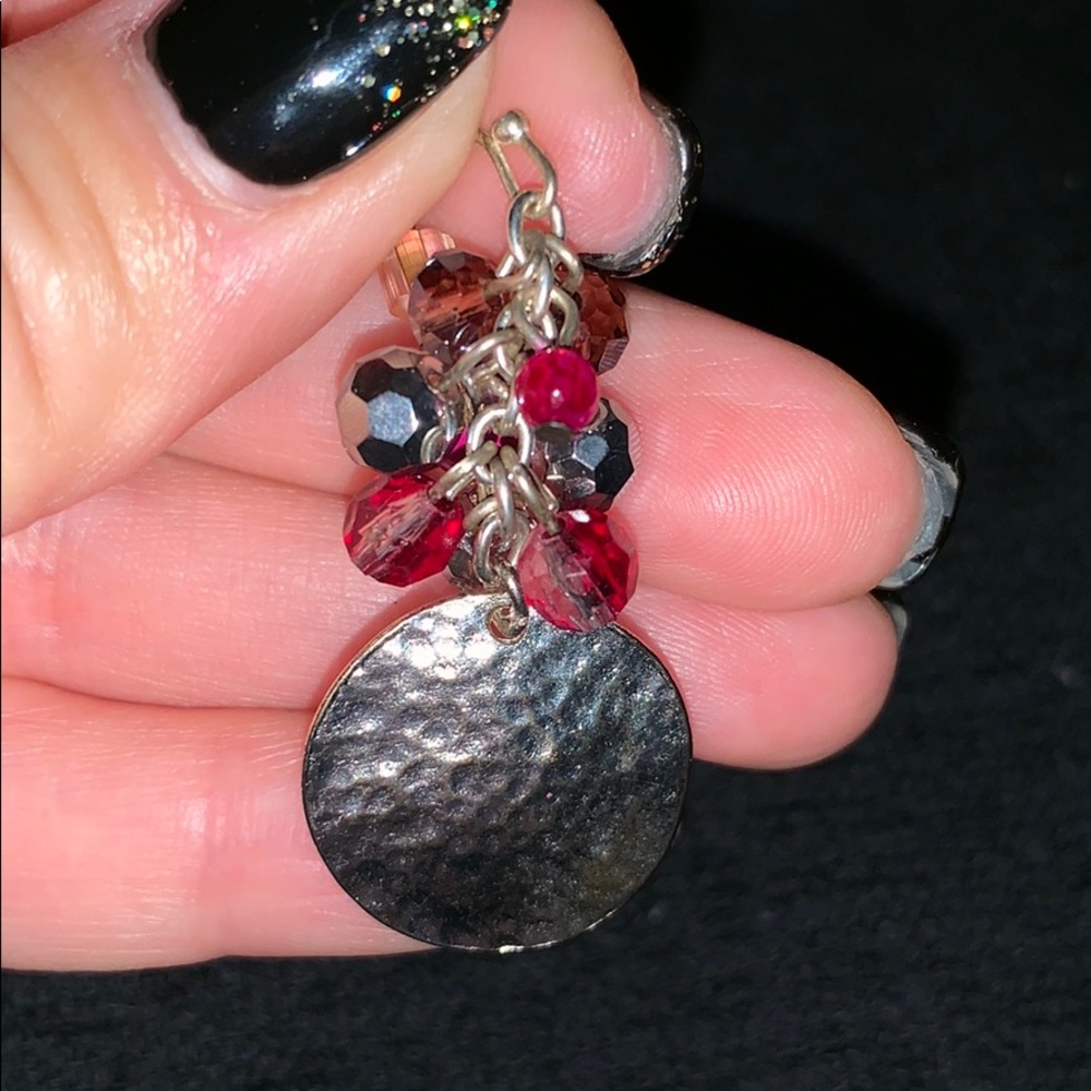 WHBM DELICATE PINK BAUBLE EARRINGS - Picture 2 of 3